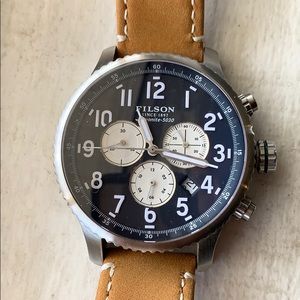 Filson chronograph watch.